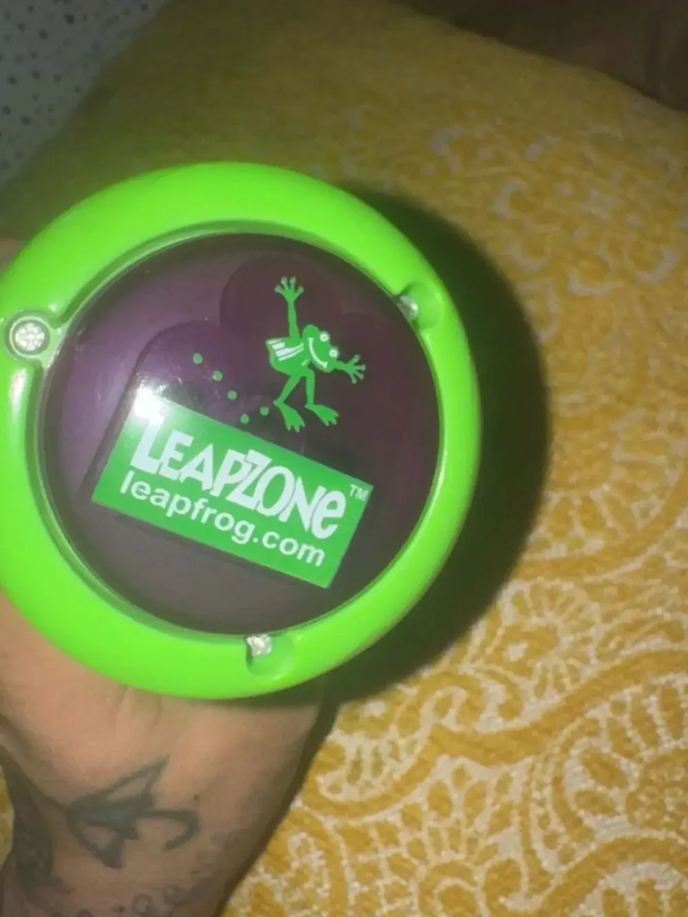 LeapFrog LeapZone Turbo Twist Spelling Handheld Electronic Learning Toy